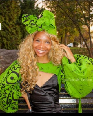 QUEEN NEFERTITI African Print Bolero Shrug