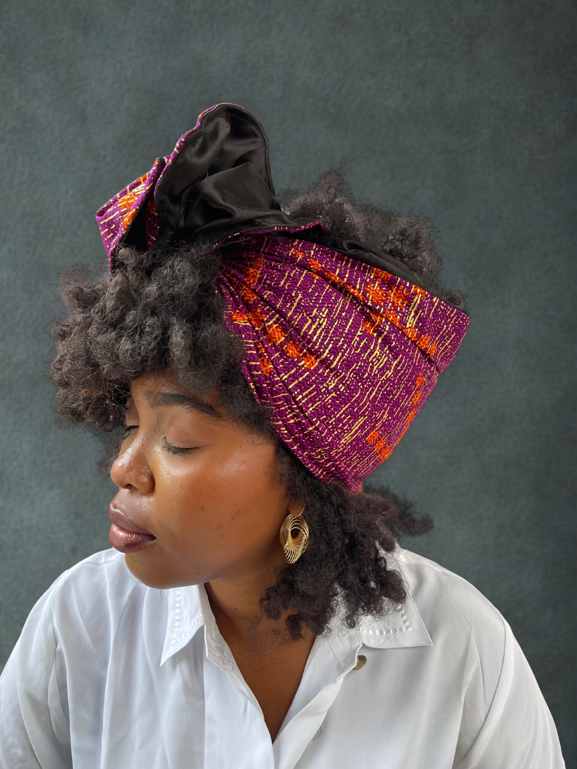 AURÉE Satin-lined Headwrap - Image 2
