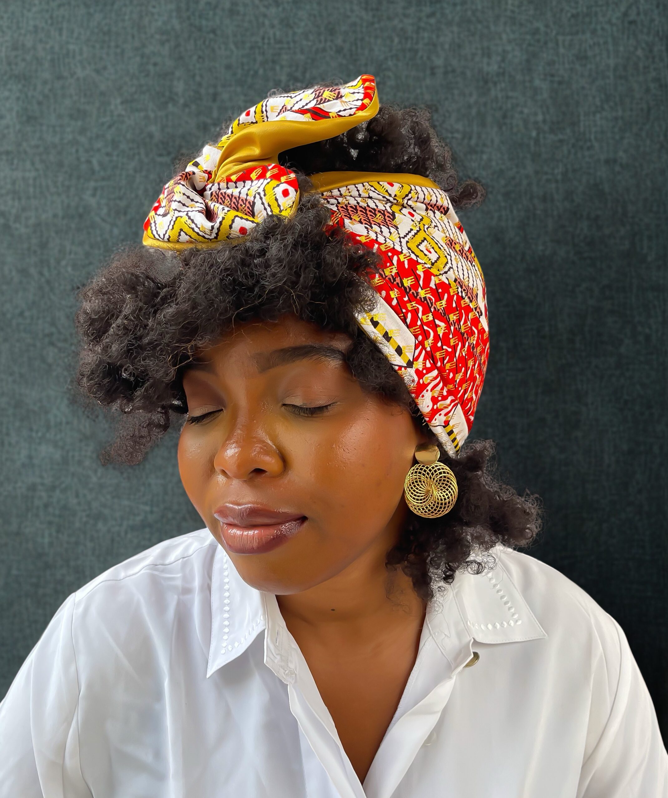 ÉCLAT Satin-lined Headwrap - Image 2