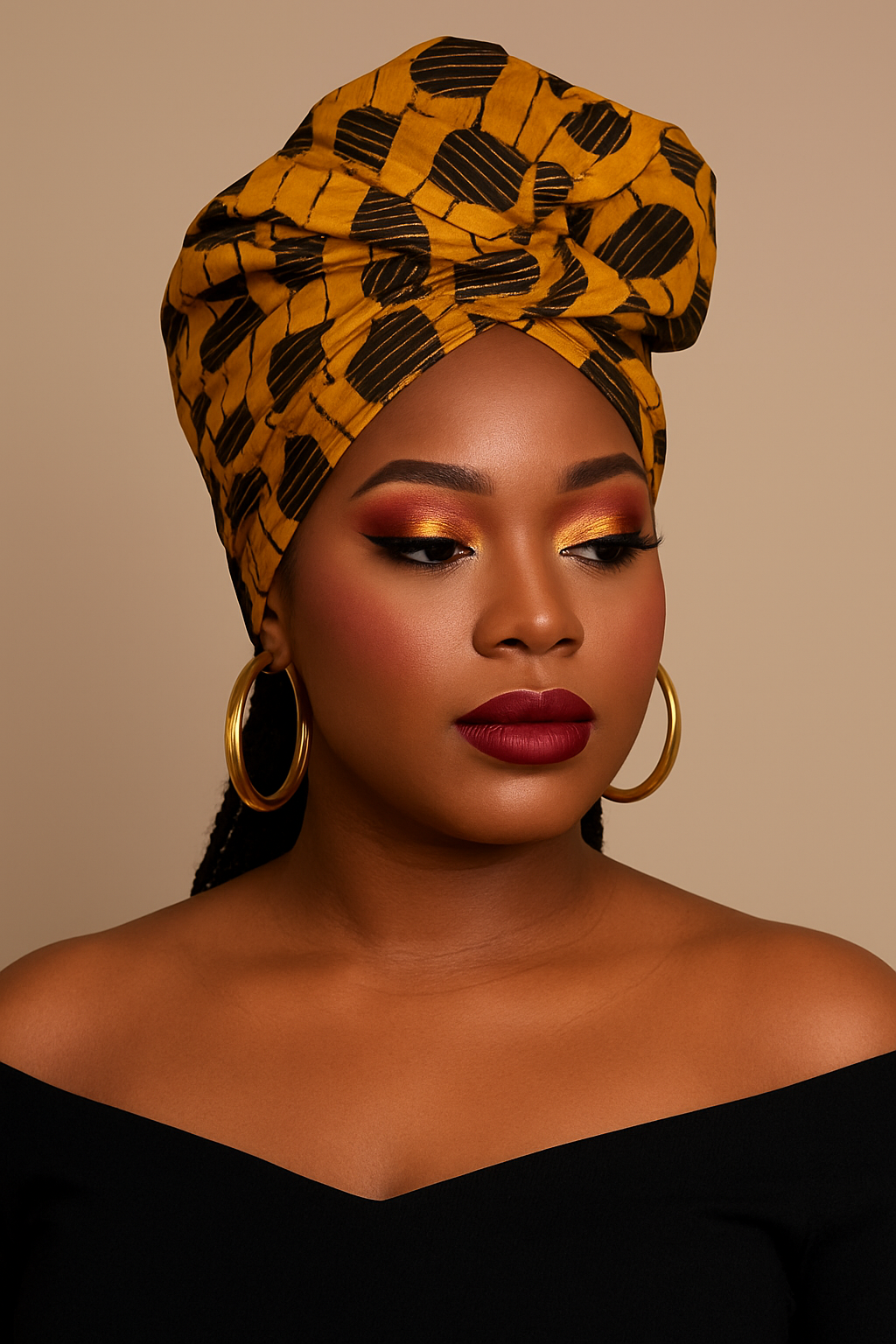 LULU African Print Headwrap