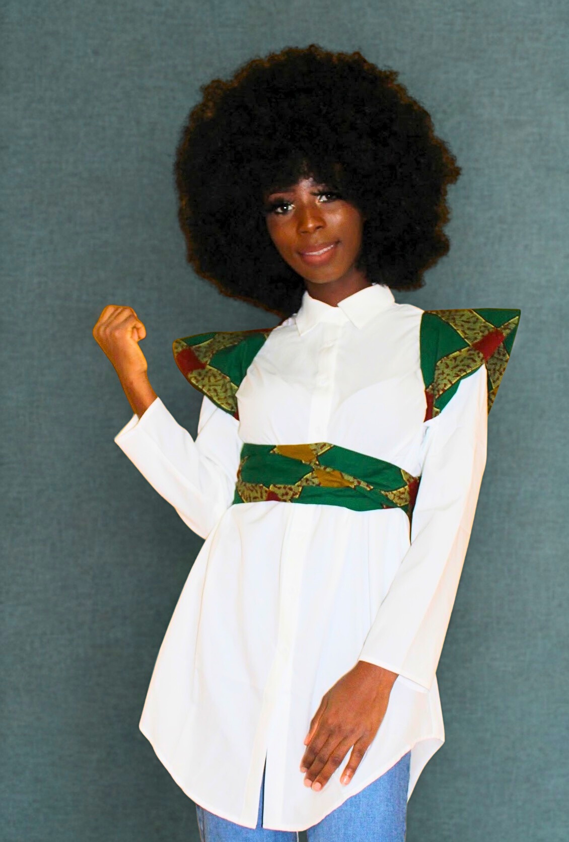 EXTRA button-up Top - Image 3