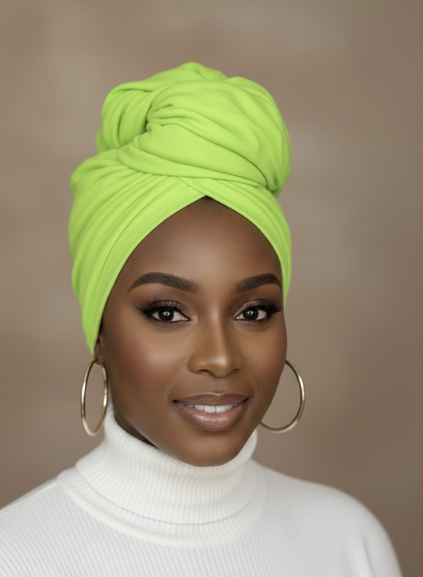 SOLACE Soft Stretch Jersey Headwrap - Image 9