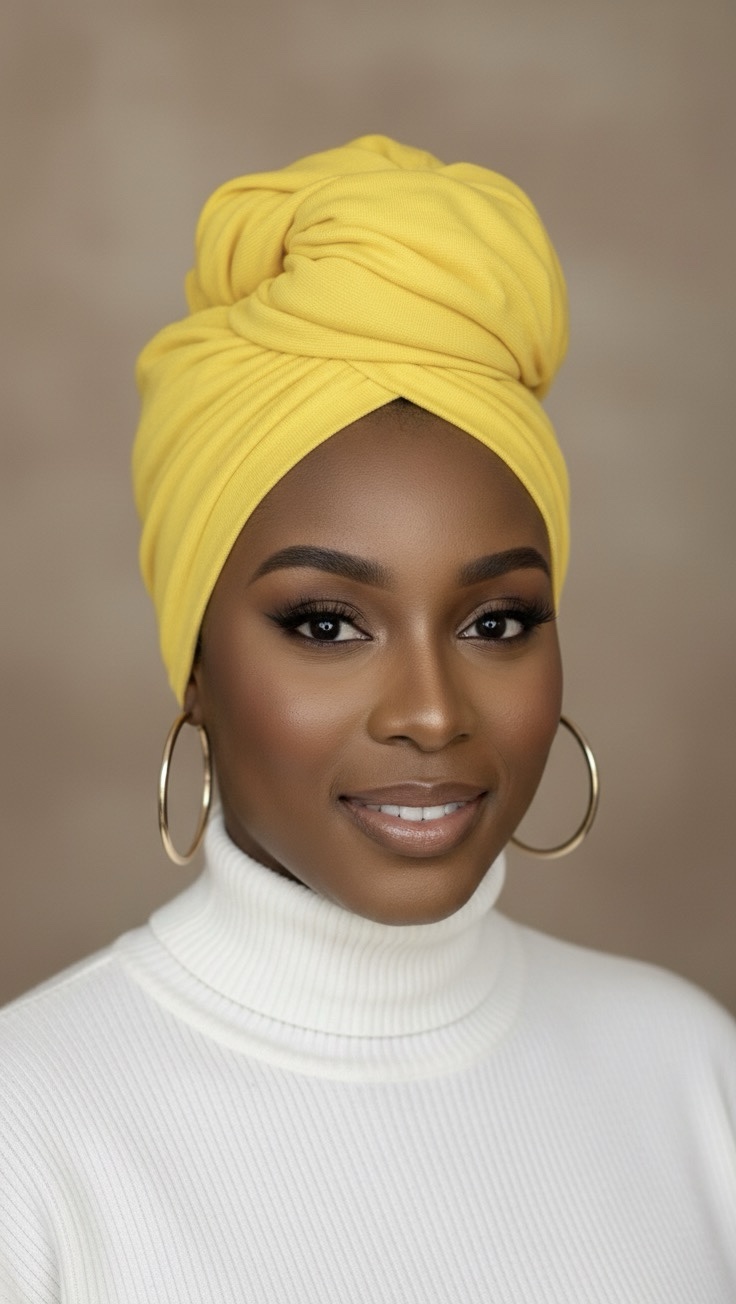 SOLACE Soft Stretch Jersey Headwrap - Image 7